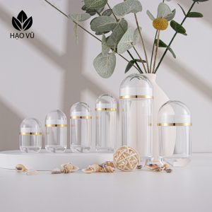 Chai nhựa Thực phẩm chức năng PS - Viên nắp trắng