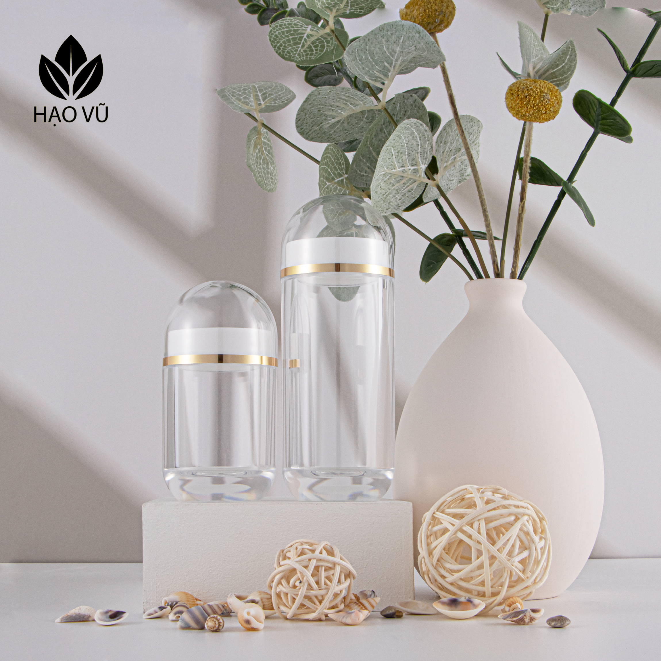 Chai nhựa Thực phẩm chức năng PS - Viên nắp trắng - Ảnh 3