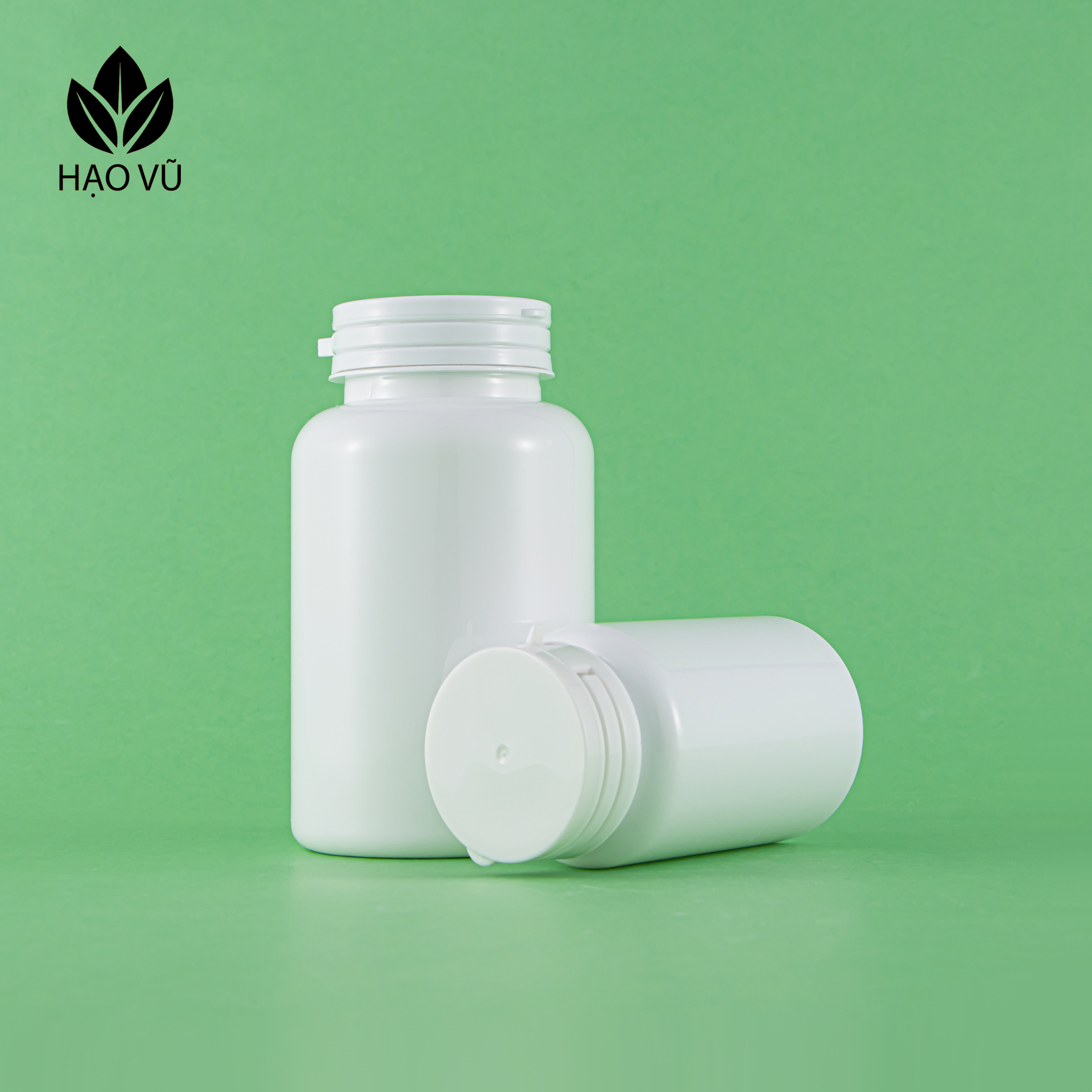 Chai nhựa Thực Phẩm Chức Năng cao cấp PET8-Trắng - Ảnh 3