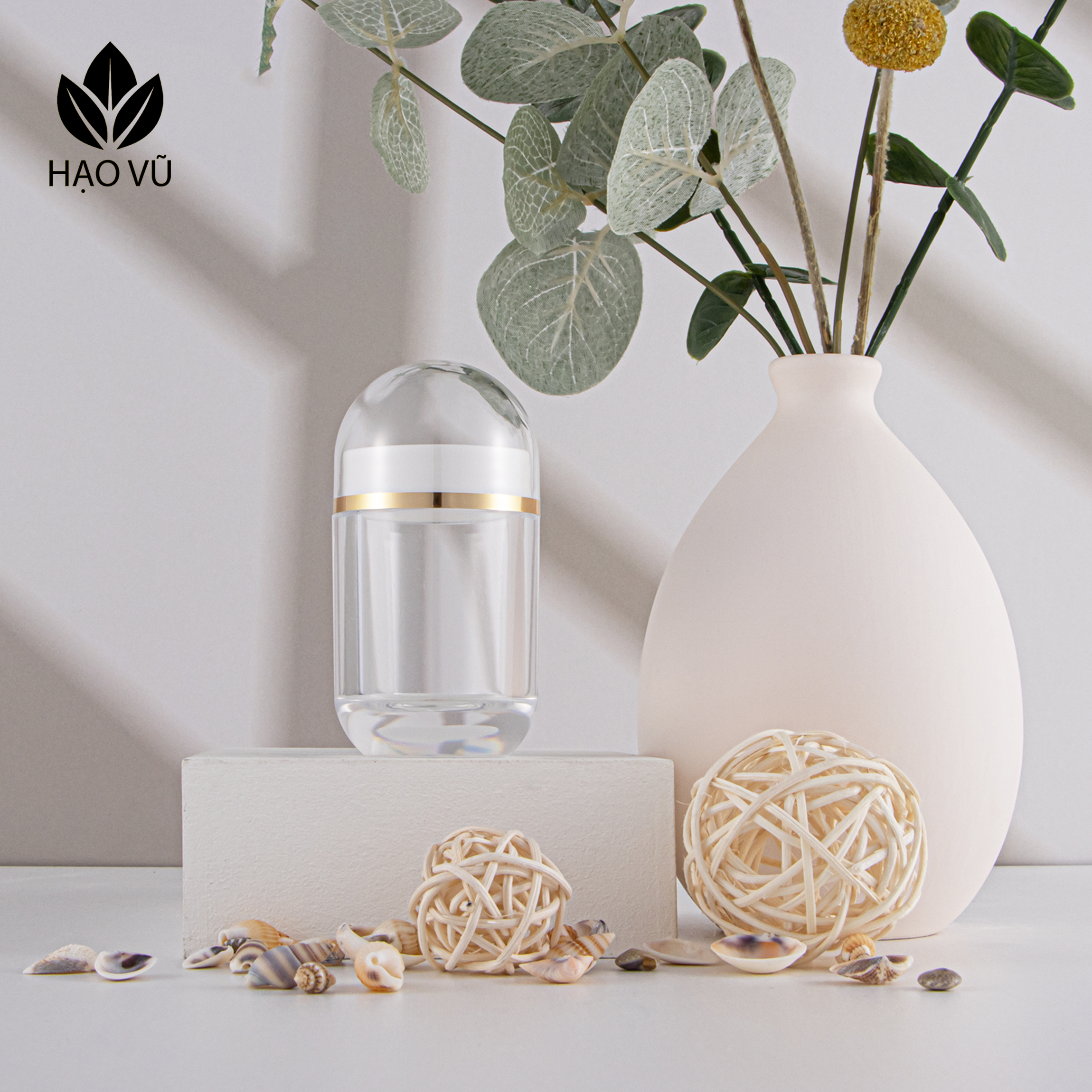 Chai nhựa Thực phẩm chức năng PS - Viên nắp trắng - Ảnh 4