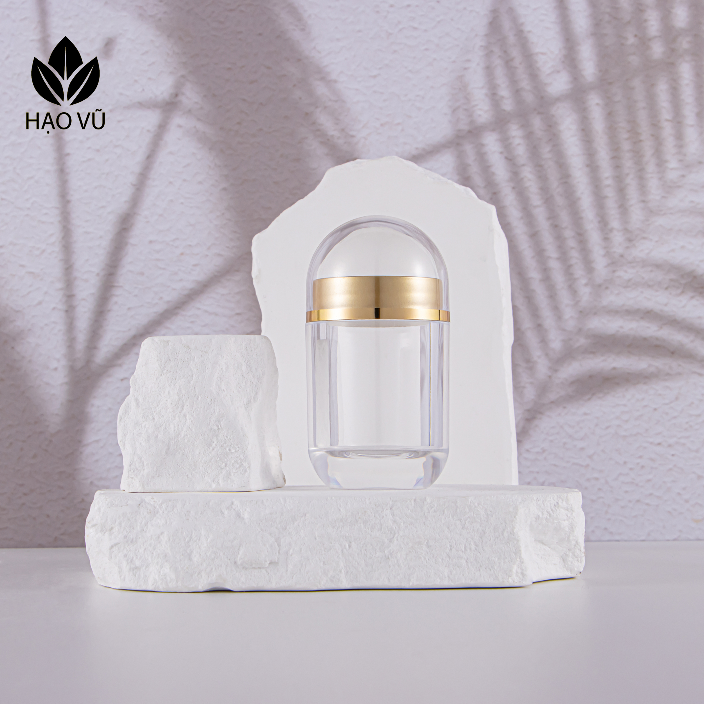 Chai nhựa Thực phẩm chức năng PS - Viên nắp trong vàng - Ảnh 4