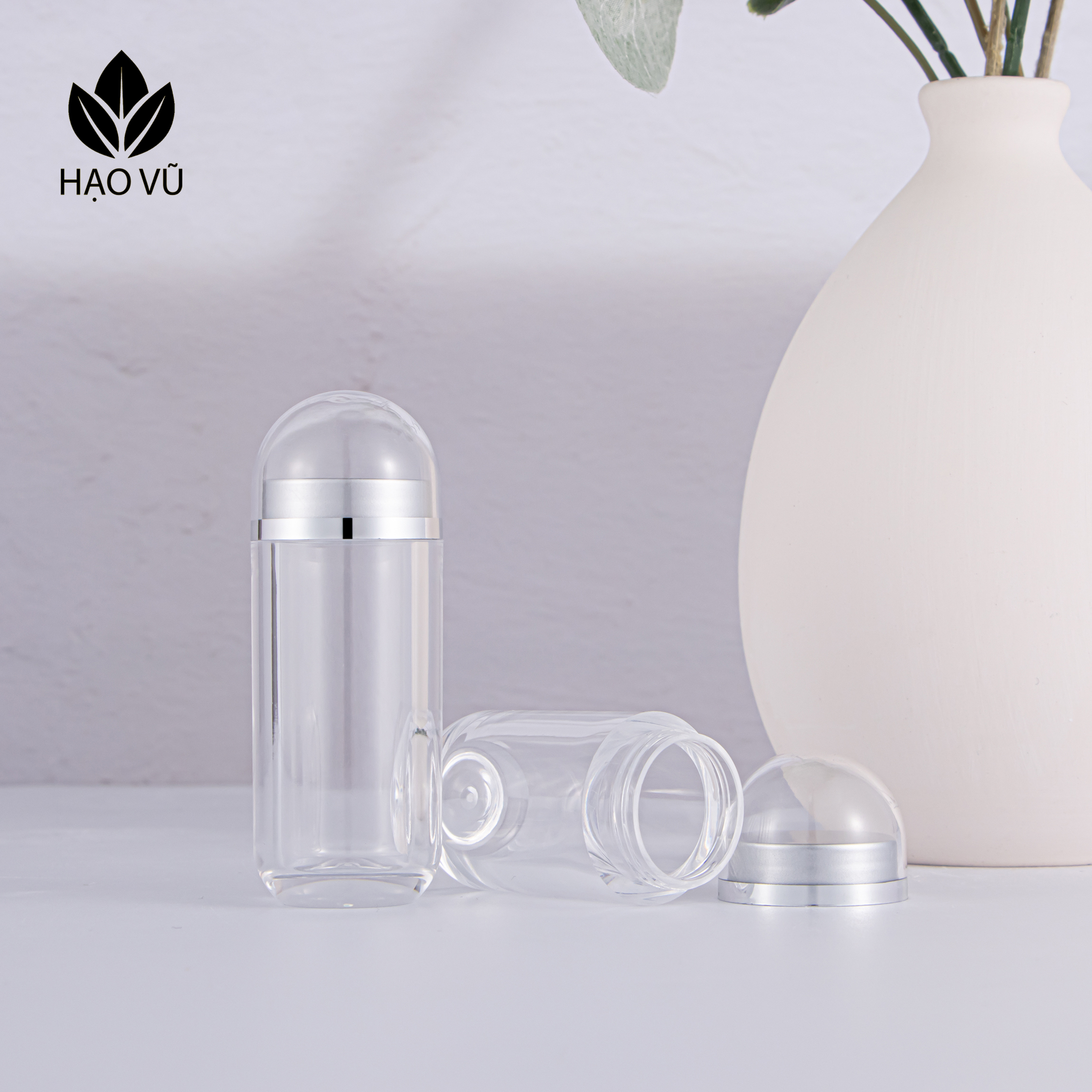 Chai nhựa Thực phẩm chức năng PS - Viên nắp trong bạc - Ảnh 4