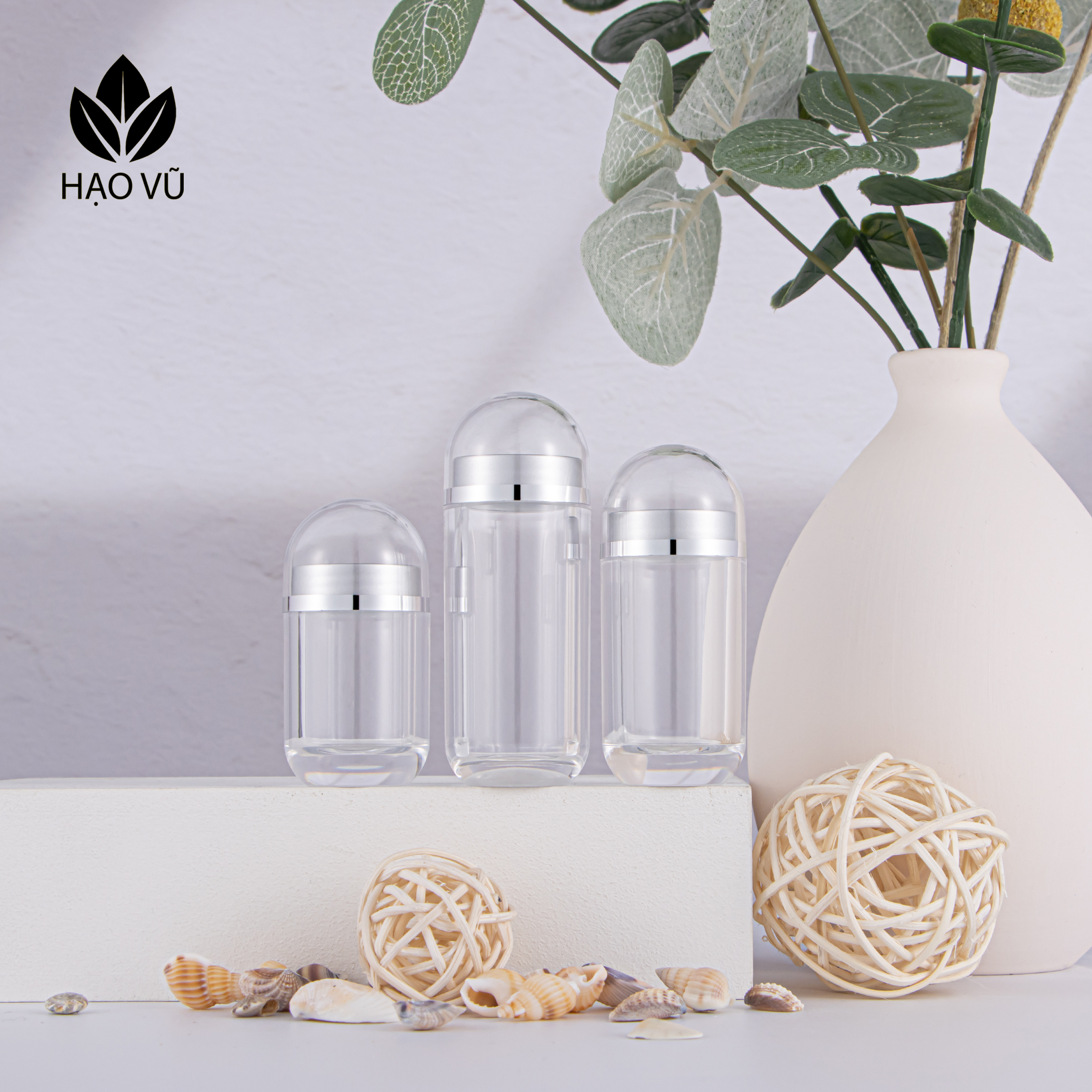 Chai nhựa Thực phẩm chức năng PS - Viên nắp trong bạc - Ảnh 5