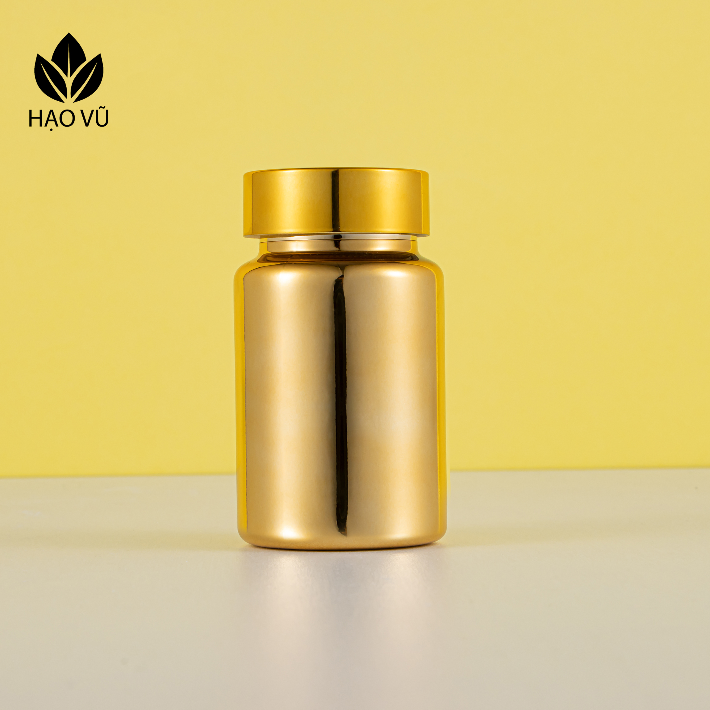 Chai nhựa Thực Phẩm Chức Năng cao cấp PET7-Mạ Vàng - Ảnh 5