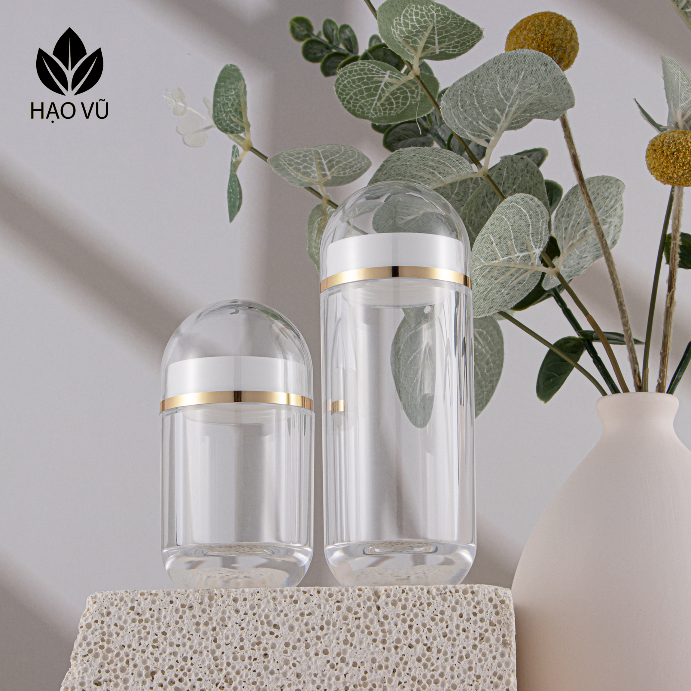 Chai nhựa Thực phẩm chức năng PS - Viên nắp trắng - Ảnh 6