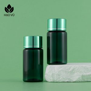 Chai nhựa Thực Phẩm Chức Năng cao cấp PET7-Lục