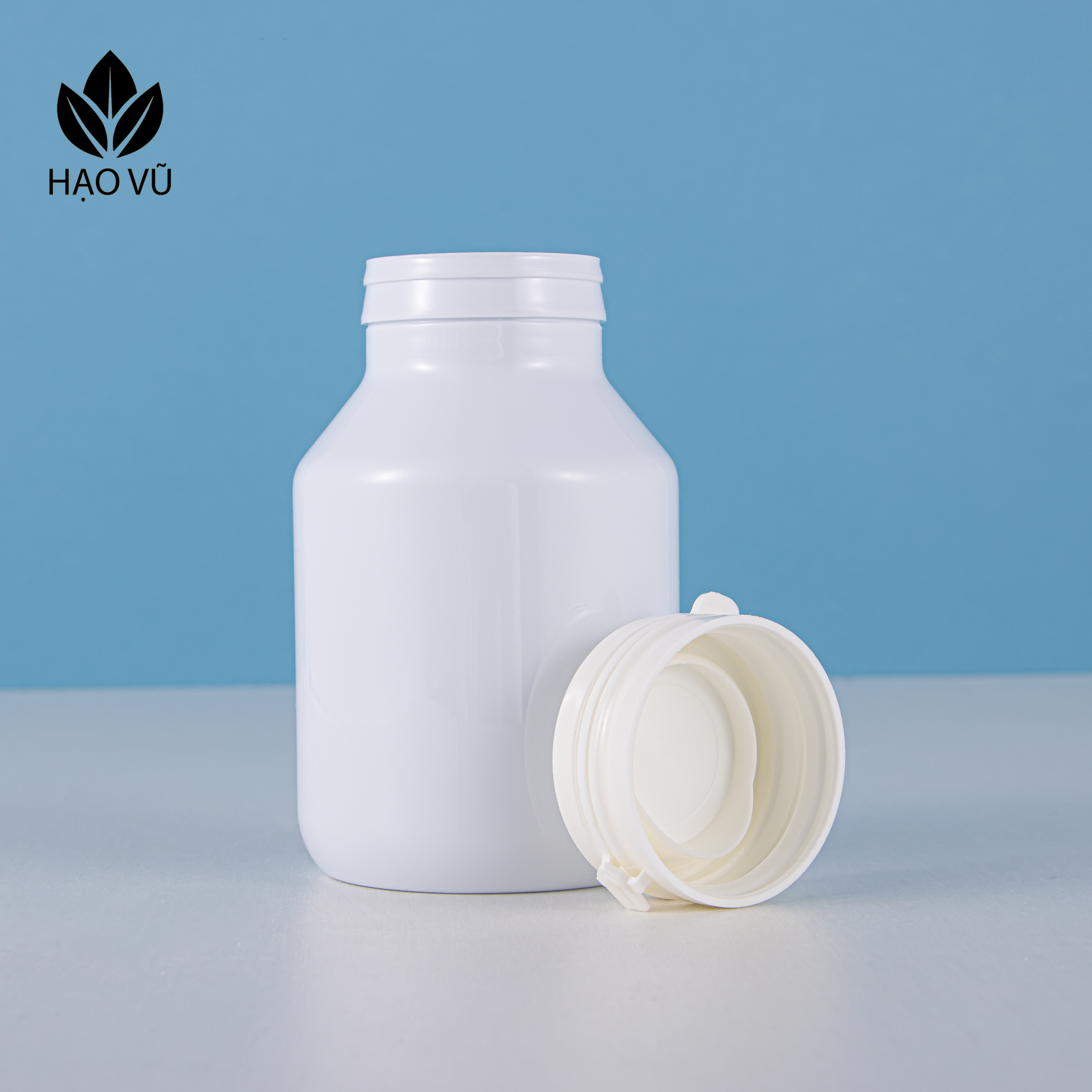 Chai nhựa Thực Phẩm Chức Năng cao cấp PET7-Nắp xé - Ảnh 2