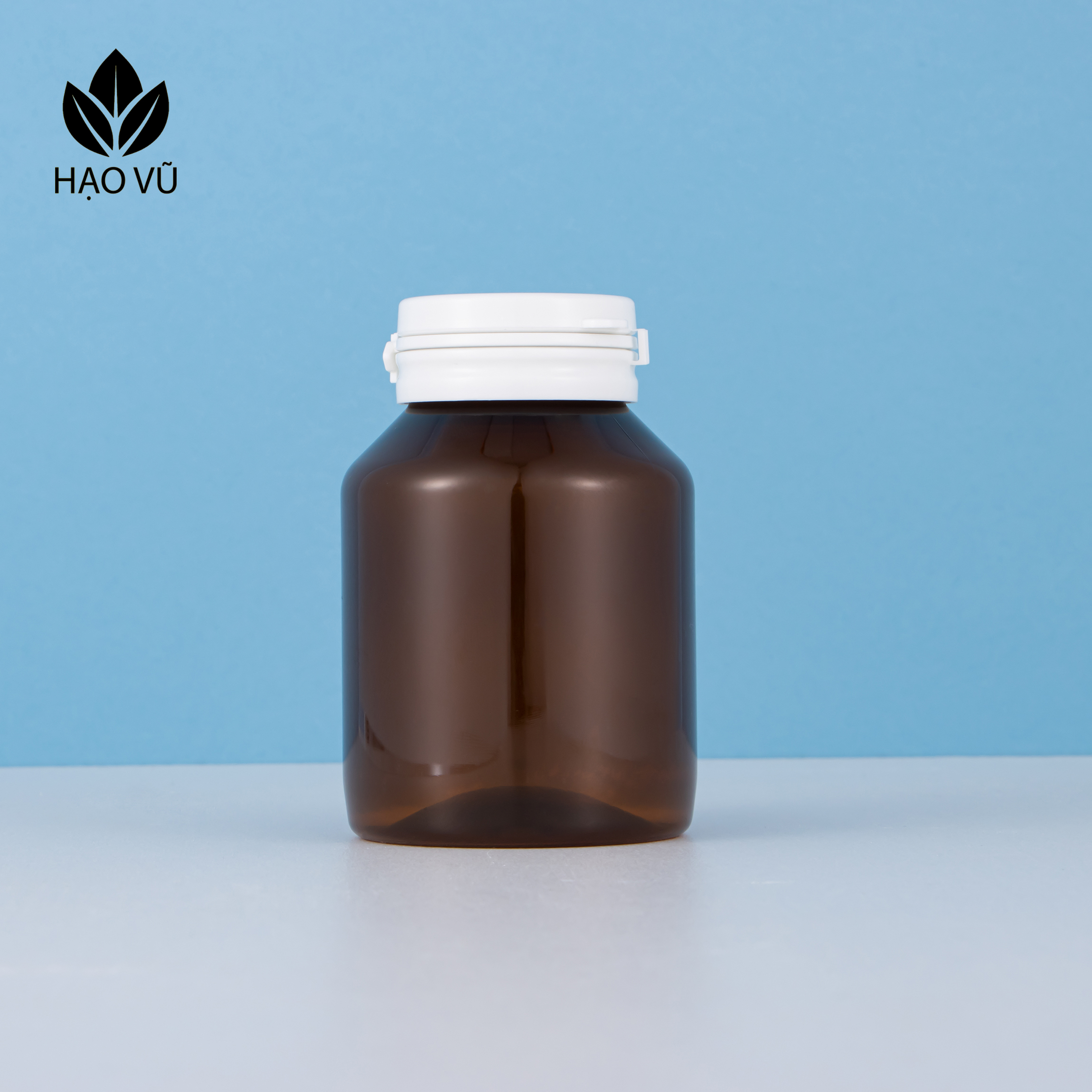 Chai nhựa Thực Phẩm Chức Năng cao cấp PET7-Nắp xé - Ảnh 4