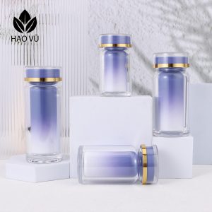 Chai nhựa Thực Phẩm Chức Năng cao cấp PS1 – Xanh tím