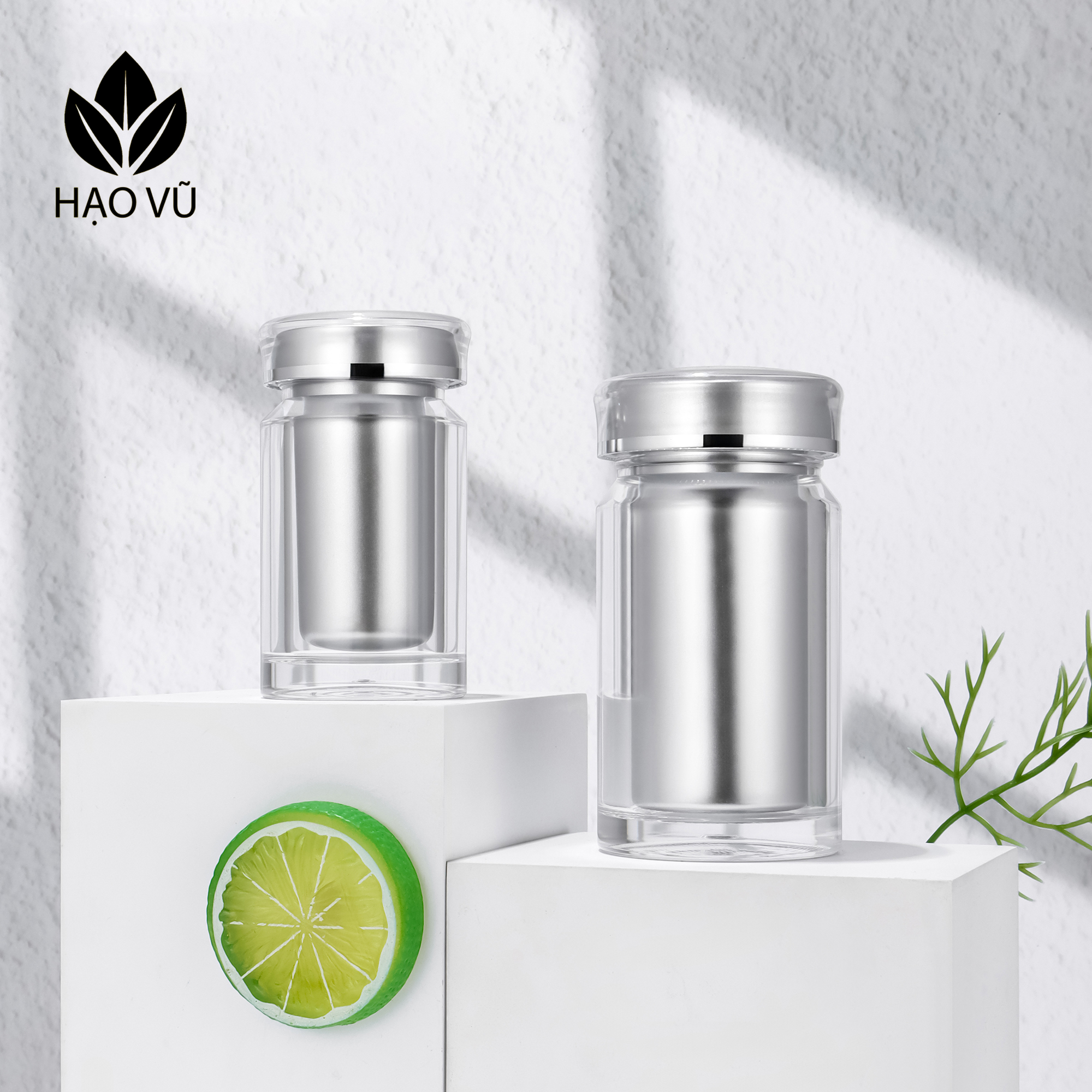 Chai đựng Thực Phẩm Chức Năng cao cấp PS2 – Bạc - Ảnh 3