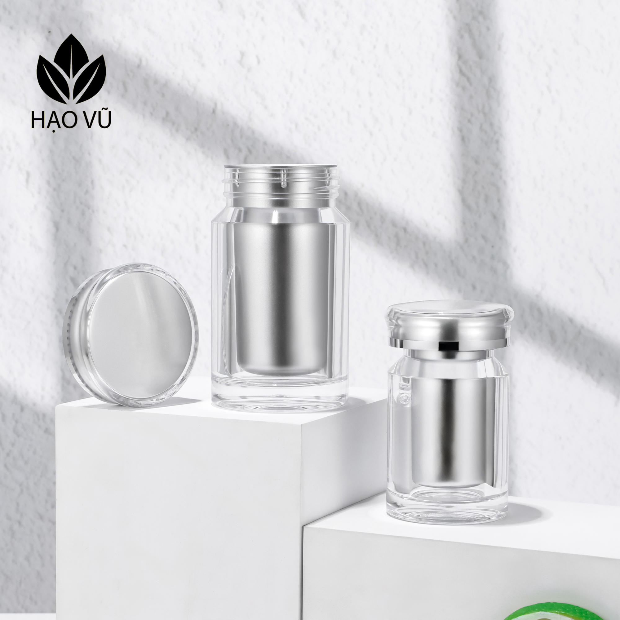 Chai đựng Thực Phẩm Chức Năng cao cấp PS2 – Bạc - Ảnh 4