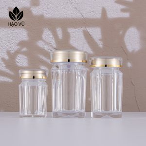 Chai nhựa Thực Phẩm Chức Năng cao cấp PS3 – Nắp vàng