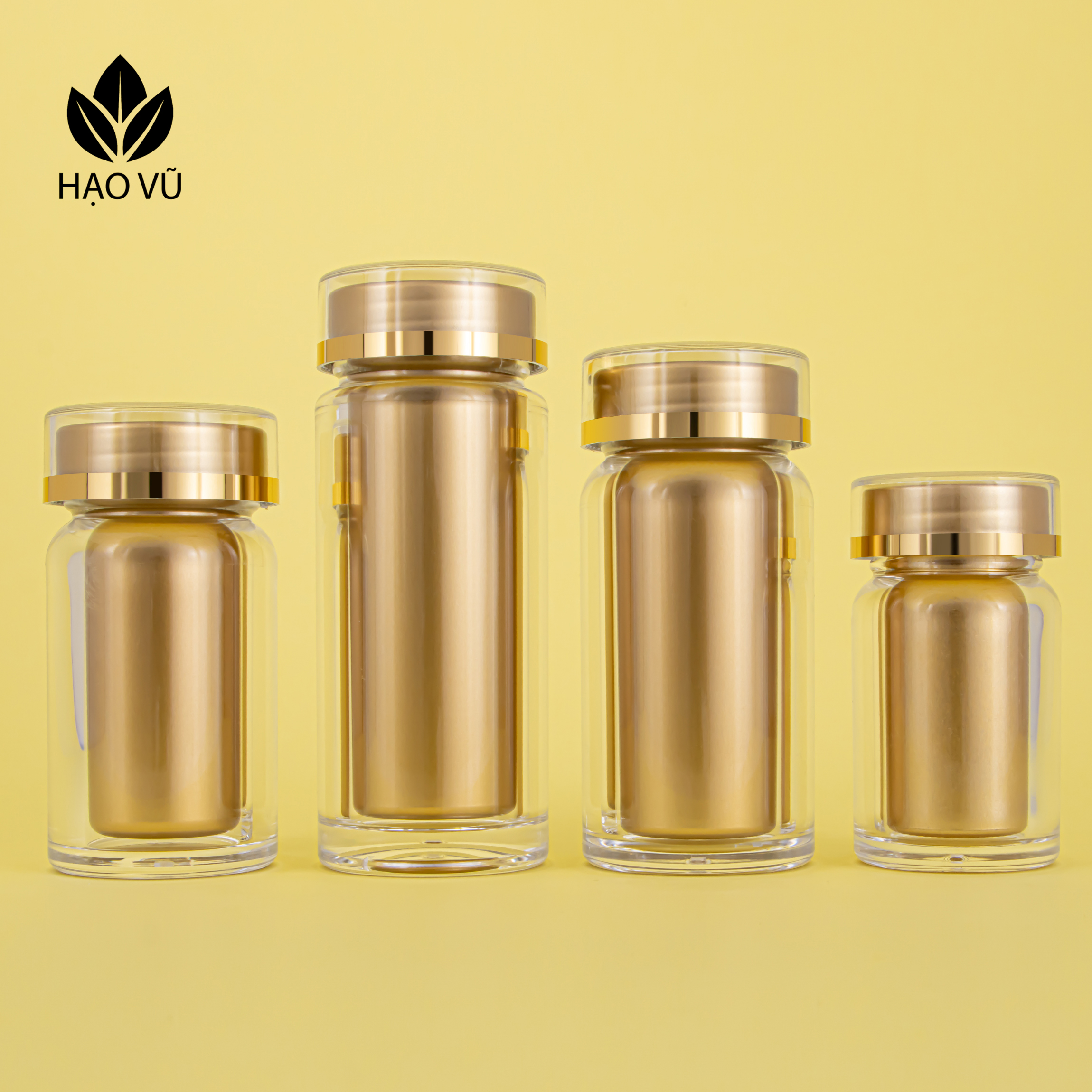 Chai đựng Thực Phẩm Chức Năng cao cấp PS1 - Vàng - Ảnh 2